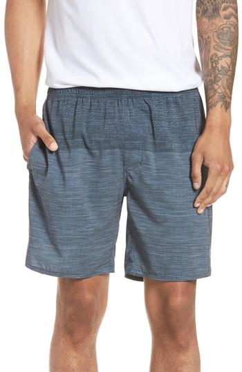 Men's Travis Mathew Tempo Performance Shorts - Grey