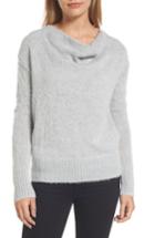 Women's Caslon Long Sleeve Brushed Sweater - Grey