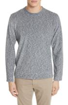 Men's Norse Projects Runi Dry Towel Crewneck Sweatshirt - Blue