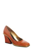 Women's Dries Van Noten Square Toe Pump .5us / 39.5eu - Metallic