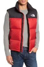 Men's The North Face Nuptse 1996 Packable Quilted Down Vest - Red
