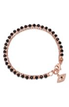 Women's Astley Clarke Black Spinel Evil Eye Bracelet
