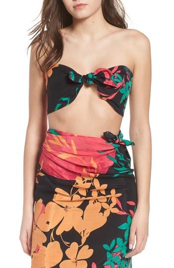 Women's Love Like Summer X Billabong Bandeau Life Top - Black