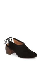 Women's Sofft Lenora Tie Back Pump .5 M - Black