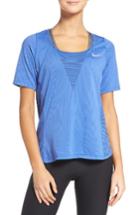 Women's Nike Zonal Cooling Relay Tee - Blue