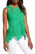 Women's Everleigh Lace Front Sleeveless Top - Green