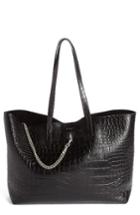 Saint Laurent Shopping Leather Tote -