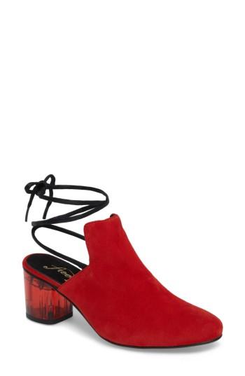 Women's Free People Sparkler Wrap Mule Us / 37eu - Red