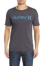 Men's Hurley One & Only Push Through T-shirt, Size - Black