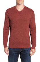 Men's Tommy Bahama Isidro V-neck Fit Sweater, Size Medium - Purple