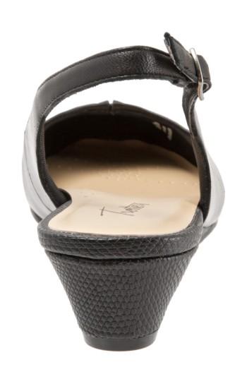 Women's Trotters Lenore Slingback Pump .5 N - Black