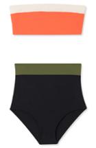 Women's Flagpole Arden High Waist Bikini Bottoms - Black