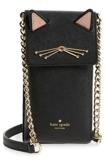 Kate Spade New York Cat Smartphone Crossbody Bag -