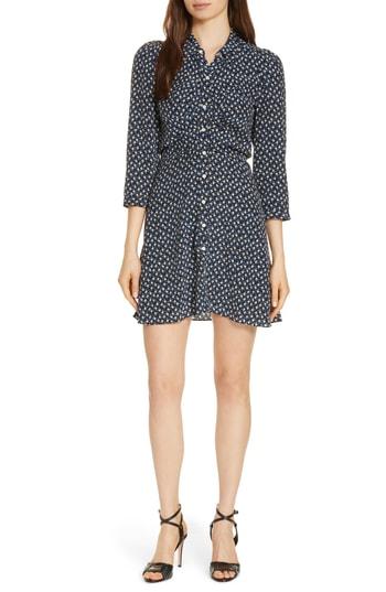 Women's Veronica Beard Kingsley Silk Dress - Black