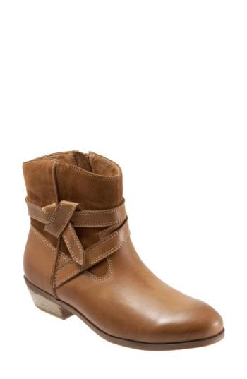 Women's Softwalk 'roper' Bootie .5 M - Brown