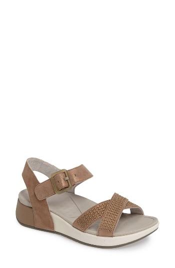 Women's Dansko Cindy Studded Sandal .5-6us / 36eu M - Brown