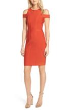 Women's Sentimental Ny Cold Shoulder Body-con Dress - Red