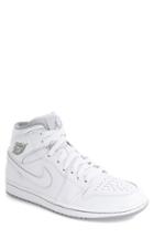 Men's Nike 'air Jordan 1 Mid' Sneaker M - White