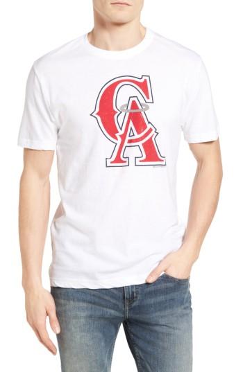 Men's American Needle Brass Tack Los Angeles Angels Of Anaheim T-shirt, Size - White