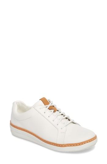 Women's Clarks Amberlee Rosa Sneaker M - White