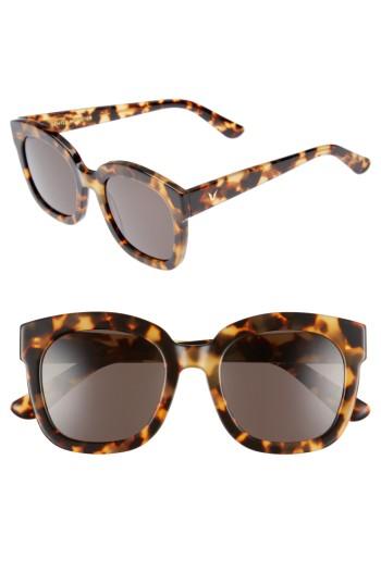 Women's Gentle Monster Matti 51mm Rounded Sunglasses - Red