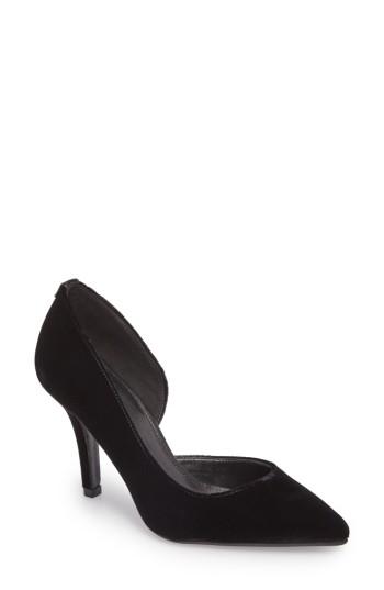 Women's Michael Michael Kors 'nathalie Flex' Half D'orsay Pump M - Metallic