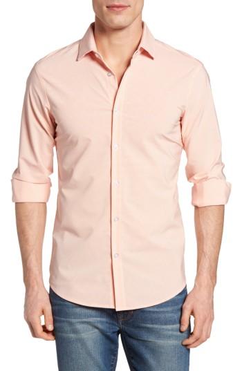 Men's Mizzen+main Charles Microcheck Performance Sport Shirt