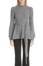 Women's Co Belted Cashmere Blend Sweater - Grey
