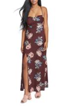 Women's Show Me Your Mumu Chocolate & Ruffles Maxi Dress