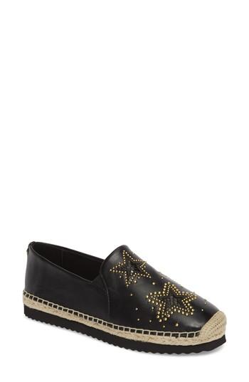 Women's Michael Michael Kors Hastings Espadrille Slip-on M - Black