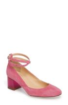 Women's J.crew Leonard Ankle Strap Pump M - Pink