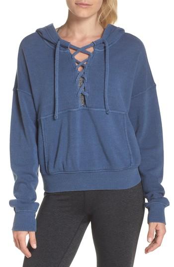 Women's Free People Fp Movement Believer Hoodie - Blue
