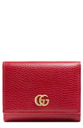 Women's Gucci Marmont Leather French Wallet -