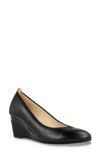 Women's Ukies Quincy Wedge Pump .5 M - Black
