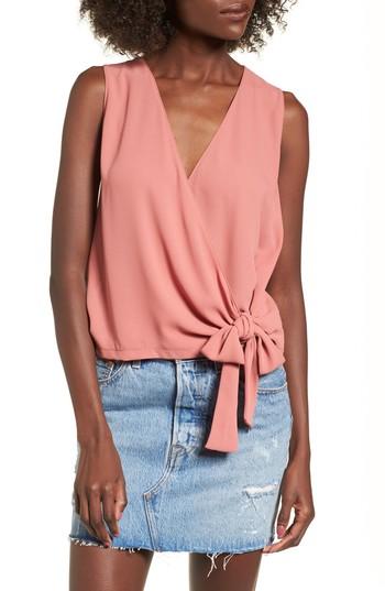 Women's Wrap Tank - Coral