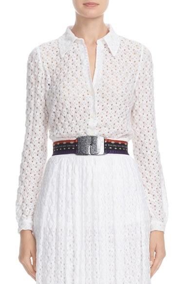 Women's Missoni Button Front Knit Shirt