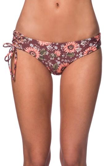 Women's O'neill Viera Lace-up Hipster Bikini Bottoms
