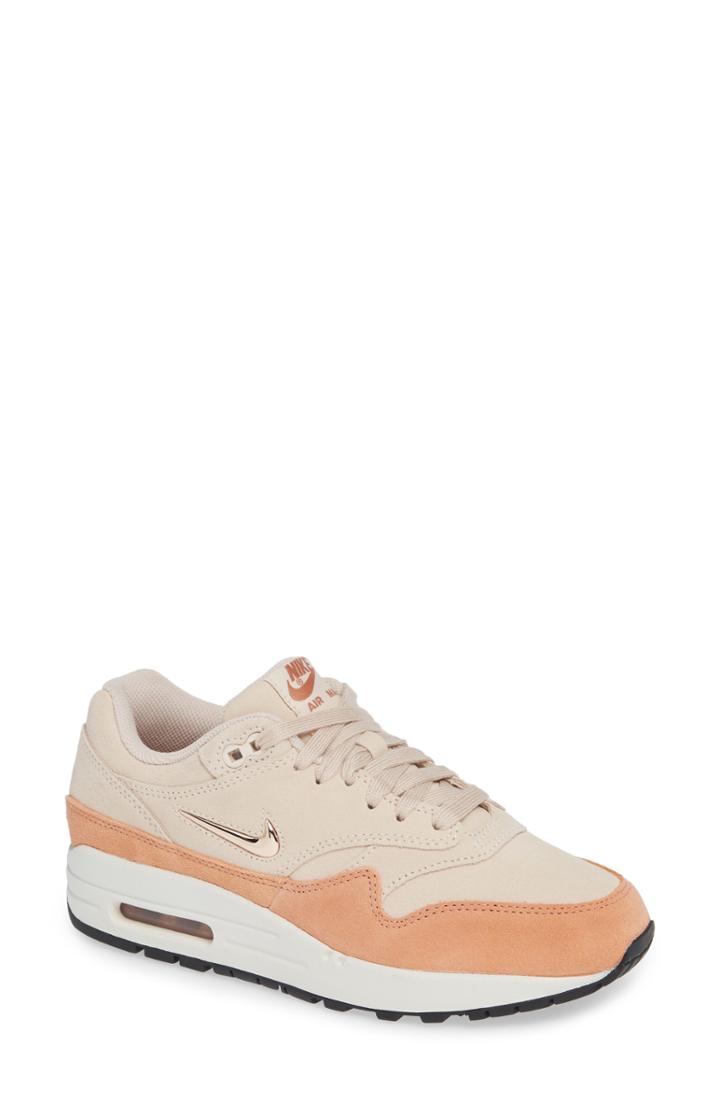 Women's Nike Air Max 1 Premium Sc Sneaker .5 M - Pink