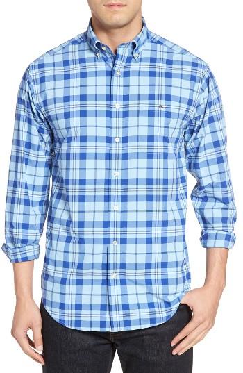 Men's Vineyard Vines Helmsman Classic Fit Plaid Sport Shirt