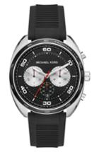 Men's Michael Kors Dane Silicone Strap Watch, 43mm