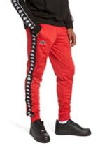 Men's Kappa Active Banded Track Pants - Red