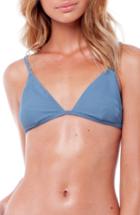 Women's Rhythm Palm Springs Bralette Bikini Top - Blue