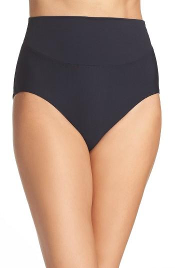 Women's Amoressa High Waist Bikini Bottoms - Black