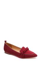 Women's Bill Blass Surit Cuffed Loafer M - Red