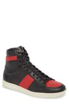 Men's Saint Laurent Sl/10h Signature Court Classic High-top Sneaker Us / 41eu - Black
