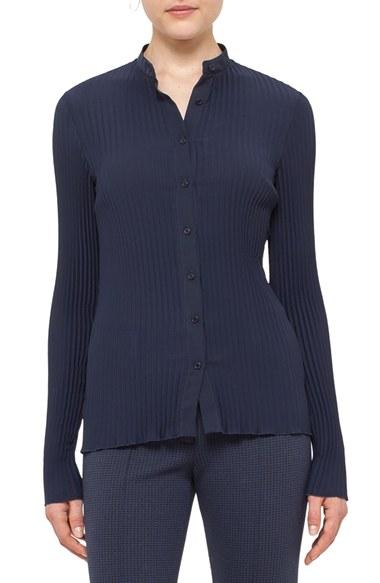 Women's Akris Punto Pleated Blouse