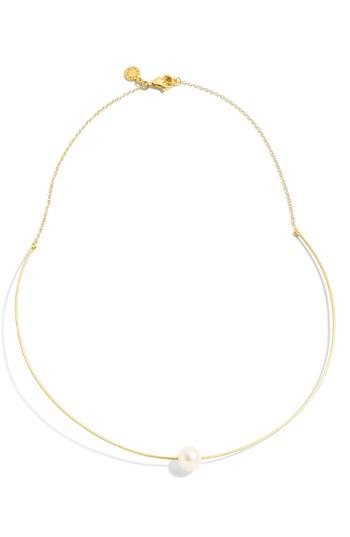 Women's J.crew Single Imitation Pearl Collar Necklace