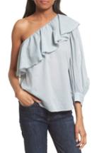 Women's Apiece Apart Bergamot Ruffle One-shoulder Top