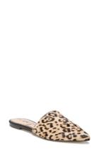 Women's Sam Edelman Rumi Genuine Calf Hair Slide M - Brown