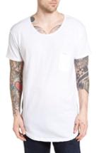 Men's The Rail Longline Scallop T-shirt - White